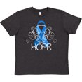 thumbnail image 3 of Inktastic Hope-Colon Cancer Awareness Youth T-Shirt, 3 of 5