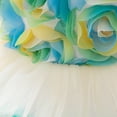 thumbnail image 6 of Fesfesfes Toddler Kids Baby Girls Floral Layered Tulle Dress Chiffon Ball Gown Mesh Princess Dress Girls Clothes, 6 of 9