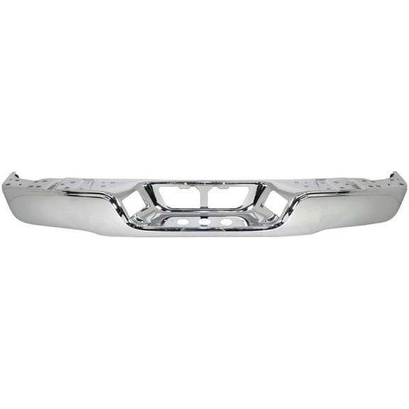 Step Bumper Compatible with Toyota Tundra 2007-2013 Chrome Steel Fleetside