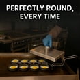thumbnail image 3 of rattleware 8 Rings Egg Set- Commercial-Grade, Even Cooking, Heat-Resistant Handle, Ideal for Frying Eggs - Durable & Trusted by Professional Chefs, 3 of 7