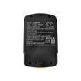 thumbnail image 5 of Seilylanka Power tool battery for Stanley 2000mAh 20V FMC680L FMC620, 5 of 5