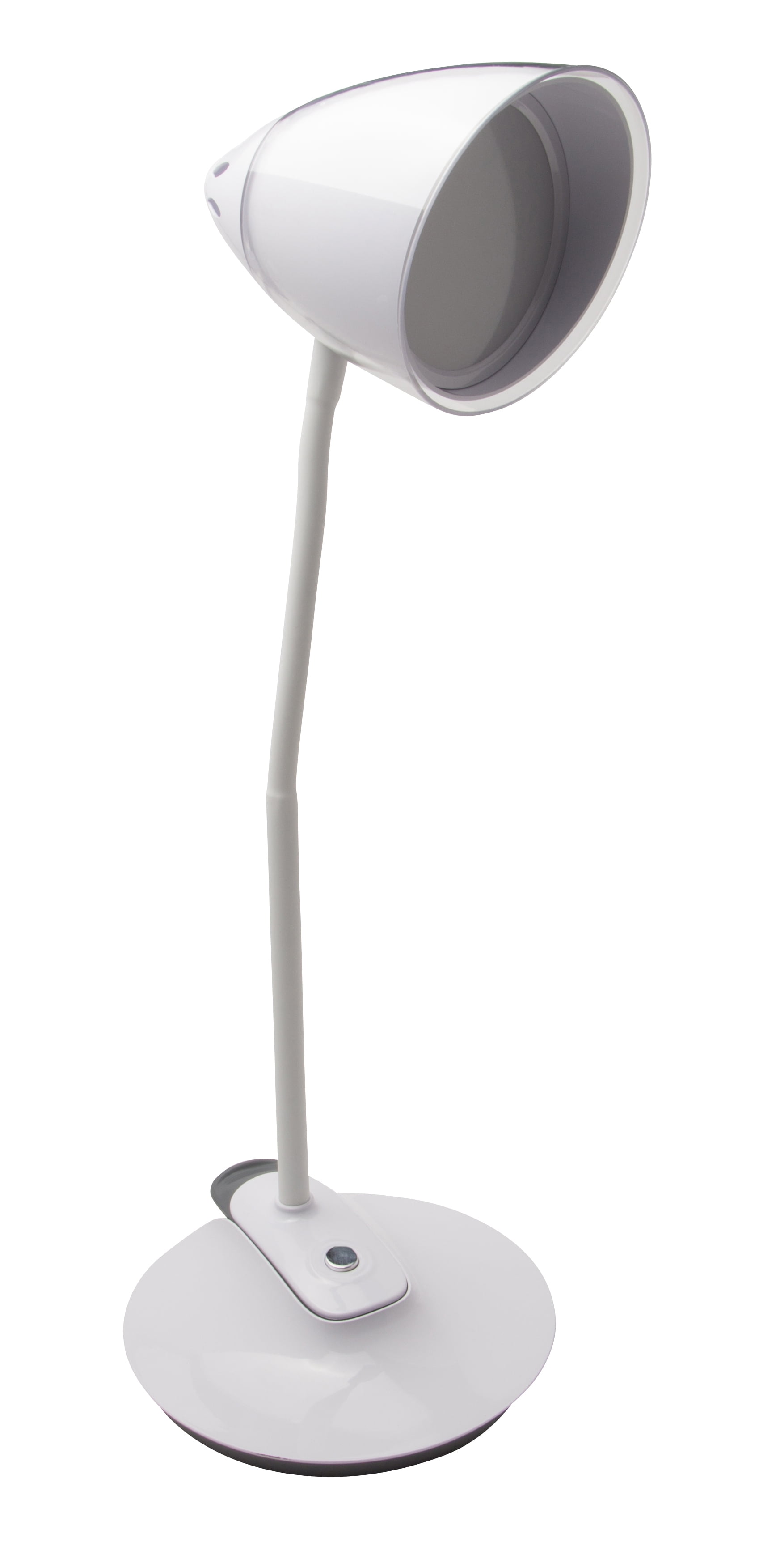 ILLUMINATOR 41898 2-In-1 Clip-On Flex LED Desk Lamp with Removable Base