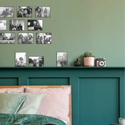 Mainstays 5x7 Front Loading Picture Frame, Black, Set of 12