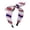 White, variant on 4th of July American Flag Bow Headband for Women Star Stripe Hair Decoration for Independence Day Dress Up Patriotic Party Hair Accessories One Size White