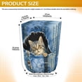 thumbnail image 4 of Yuyamidu Cat RV Electric Trailer Jack Cover Waterproof Tongue Cover for RV/Camper/Travel Trailer/Plug Protector Cowboy Electric Tongue Protector with Tight Belt, Blue, 4 of 7
