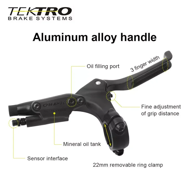 Tektro HD-E350 E-bike Hydraulic Brake Electric Power Control 2pin