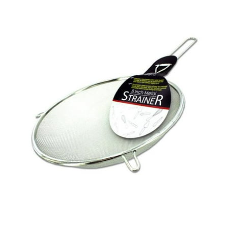 

8 Dia. Metal Strainer with Long Handle - Pack of 48