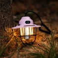 thumbnail image 4 of Lanterne de Camping Extérieure Lanterne de Camping Rétro Lumière de Tente LED Étanche avec 7 Modes d'Éclairage Poignée Adaptée pour Tente de Camping Jardin Patio Patio, 4 of 8