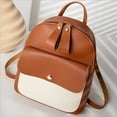 thumbnail image 5 of Fashion Mini Women Backpack Multi-Function Phone Pack Patchwork Girl Purse Cell Phone Holder Small Backpack Teenager School Bag, 5 of 5