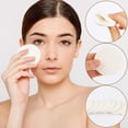 thumbnail image 3 of Esponja de maquillaje redonda blanca Sliverdew, 50 unidades, 3 of 7