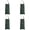 Green, variant on Upside Down Tomato Planter & Hanging Strawberry Planter - 9.84x23.62 Inch Breathable PE Grow Bags with Multiple Holes & Sturdy Straps for Vegetables, Herbs, Peppers, Potatoes