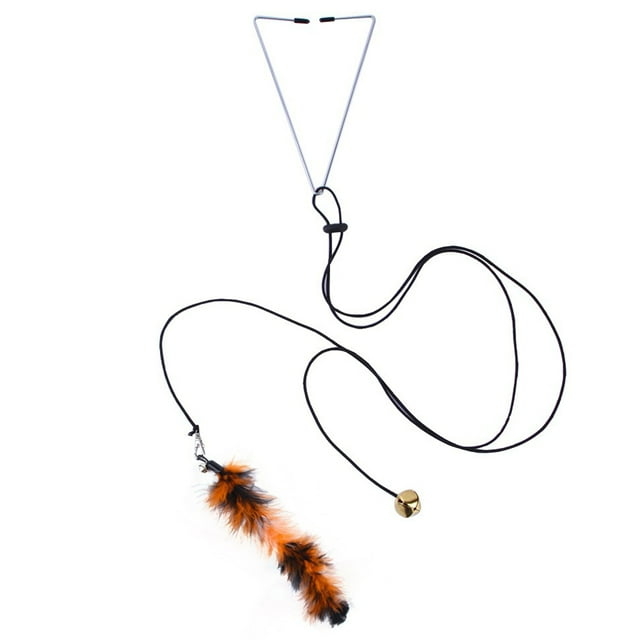Xingzhi ABS Metal Pet Hanging Toy Colorful Replacement Adjustable Animal Shape Relaxing Home Small Animal Plush Plaything Type 7