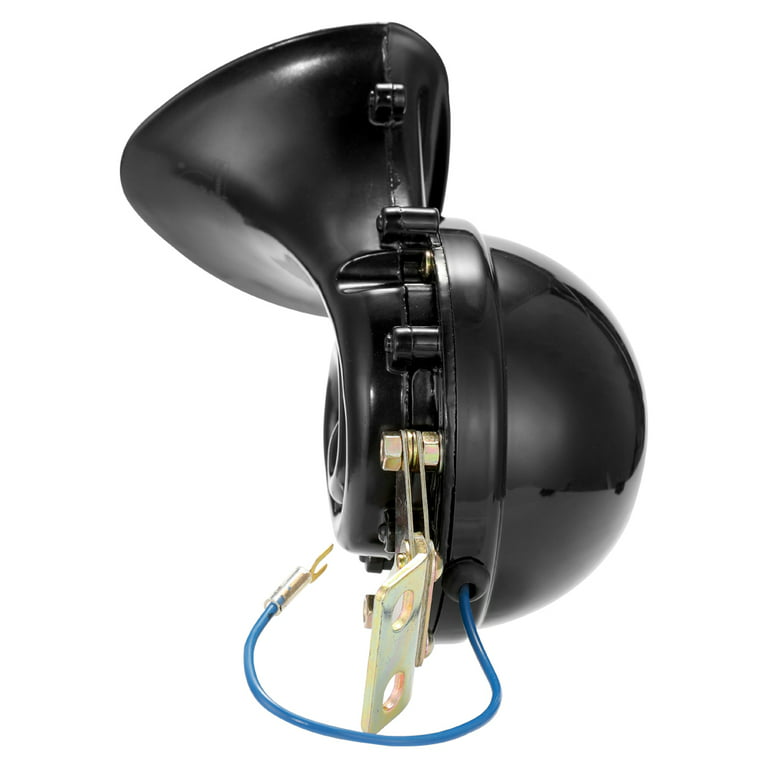 Loud 300DB /24V Black Electric Snail Horn Air Horn Raging Sound