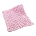 thumbnail image 4 of Baberos de bebé de 6 capas, toalla de saliva, pañuelo de papel para recién nacidos rosado, 4 of 7