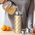 thumbnail image 4 of Christmas 20oz Stainless Steel Thermal Bottle with Tea Filter and Cup Lid, Vacuum Insulated Coffee Mug with 316L Inner Liner, Leakproof Travel Thermos for Office, Commute & Outdoor, 4 of 7