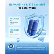 AQUA CREST Faucet Filter Replacement for All PUR®Plus Water Filter Replacement, PUR® Filter Replacement RF-9999®, NSF 42 Certified, 9-Month, 900-Gallon, 3 Pack