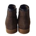 thumbnail image 4 of ITALEAU Women's Leather Miralda Nut Ankle Booties, Brown, 9, 4 of 5