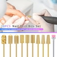 thumbnail image 4 of Juego de brocas para uñas Honoson Cuticle, carburo de tungsteno, 10 unidades, 4 of 8