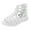 White, variant on Vedolay Sandals for Kids Girls Sandals Open Toe Ankle Strap Low Heels Flower Girl Dress Shoes for Toddler Little Big Kid,Red 9