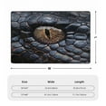 thumbnail image 4 of Snake Eye Rugs Washable Cover Floor Rug Carpets Bathroom Decorations For Kitchen Bedroom Indoor 72"X48", 4 of 4