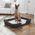 thumbnail image 3 of Flash Furniture Cooper Large Memory Foam Pet Bed, Gray, 3 of 9