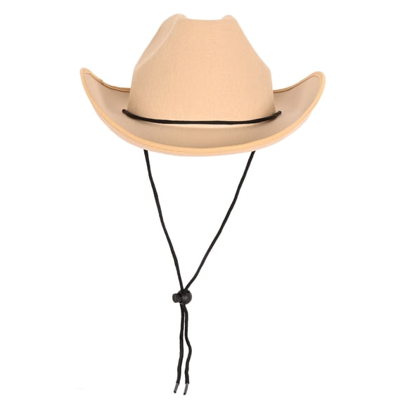 Tan Felt Cowboy Hat, (1/Pkg)