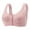 Rose, variant on Darzheoy Wire-Free Bra for Women Fashion Sexy Non Steel Front Buckle Vest Style Underwear Wire-Free Bra 36/80BC