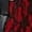 Red, variant on Women's Victorian Knee-High Boots Lace up Buckle Block Heel Platform Witch Riding Combat Shoes