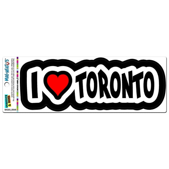 I Love Heart Toronto - Canada MAG-NEATO'S(TM) Car/Refrigerator Magnet