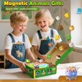 thumbnail image 3 of Toylogy Set de 150 Bloques Magnéticos Zoo STEM, 3 of 6