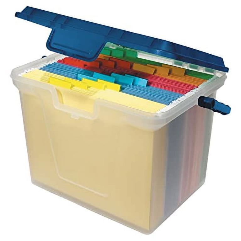 Office Depot Brand Portable File Box, 10 11/16