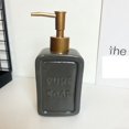 thumbnail image 1 of Dispensador de jabón de cerámica de 15,89 oz: elegante botella de mano for uso en hoteles, clubes y hogares, 1 of 5