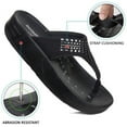 thumbnail image 6 of AEROSOFT - Dazzler - Open Toe Summer Comfortable Arch Support Platform Sandals For Women, 6 of 6