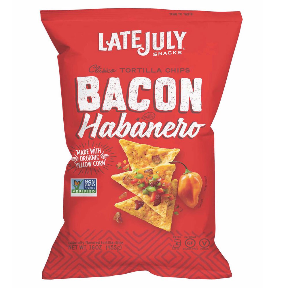 Late July Snacks Bacon Habanero Tortilla Chips, 16 oz.