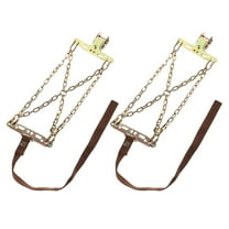 unbranded 2pcs Auto Tire Traction Chain Vehicle Snow Tire Chains Non-slip Tire Chains Universal Traction Emergency Chains for Car Pickup Trucks