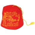 thumbnail image 2 of Classic Red Soft Felt Circus Shriners Aladdin Fez Hat With Yellow Tassel, 2 of 2