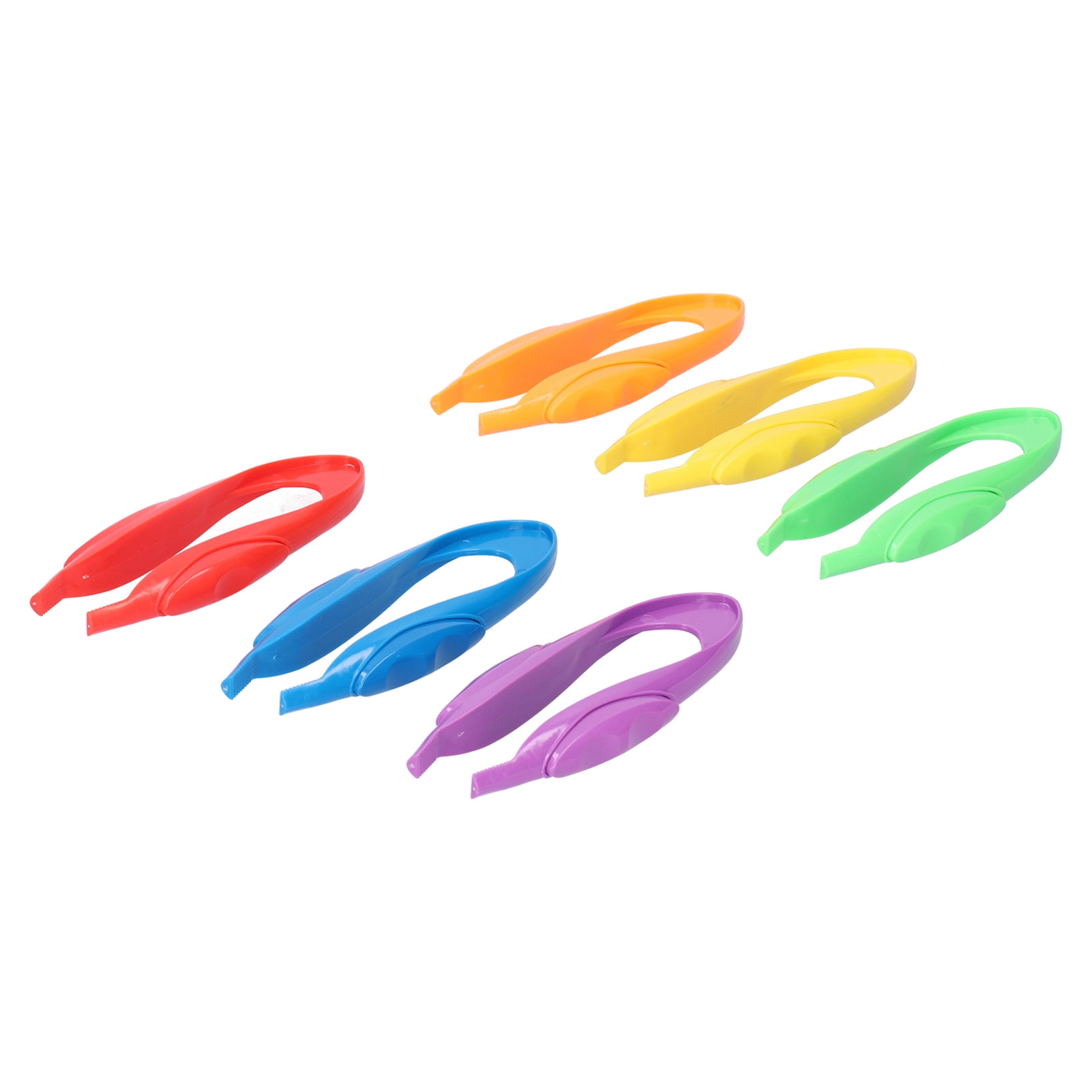 1 x Childrens Jumbo Easy Grip Plastic Tweezers - Learning Resources Colours  Vary