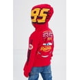 thumbnail image 3 of Disney Cars Lightning McQueen Fleece Half Zip Hoodie Toddler to Little Kid, 3 of 5