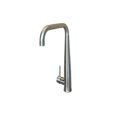 thumbnail image 1 of DROP Bath and Kitchen DR091016 Single Hole Stainless Steel Kitchen Sink Faucet with Rectangle shape in Chrome color, 1 of 2