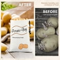thumbnail image 3 of Austok 2/3Pcs Canvas Potato Onion Bag Drawstring Closure Pepper Storage Bag Side Zipper Design Potato Onion Storage Sack With Blackout Liner for Shopping Storage, 3 of 9