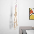 thumbnail image 4 of E27 Lamp Socket, 1m Hemp Cord, Electrical Wire, Decorative Pendant Light Bulb Holder (2 Sockets), 4 of 4