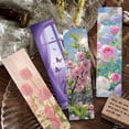 thumbnail image 4 of 24Pc Floral Bookmarks, Creative Paper Bookmarks With Flower Designs, For Book Lovers, Reading Enthusiasts, Teens, S, Small Reward Gifts, Book Accessories For Daily Reading,, 4 of 6
