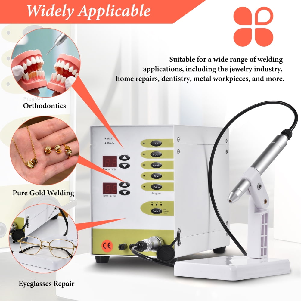 110V Pulse Argon Arc Welder, Permanent Jewelry Welder Kit with 100A for DIY Jewelry Repair Tools, Gold Silver Copper Hardware Workpiece Welding