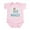 Petal Pink, variant on CafePress - Mommy's Little Miracle Baby Boy Infant Bodysuit - Baby Light Bodysuit, Size Newborn - 24 Months