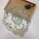 thumbnail image 1 of Posavasos de encaje de estilo europeo, mantel de mesa de café a prueba de polvo vintage con bordado de encaje, mantel individual, decoración de muebles, 1 of 6