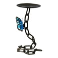 thumbnail image 1 of Candelabro de cadena con forma de mariposa, centro de mesa, decoración del hogar, adorno decorativo Mariposa azul, 1 of 9