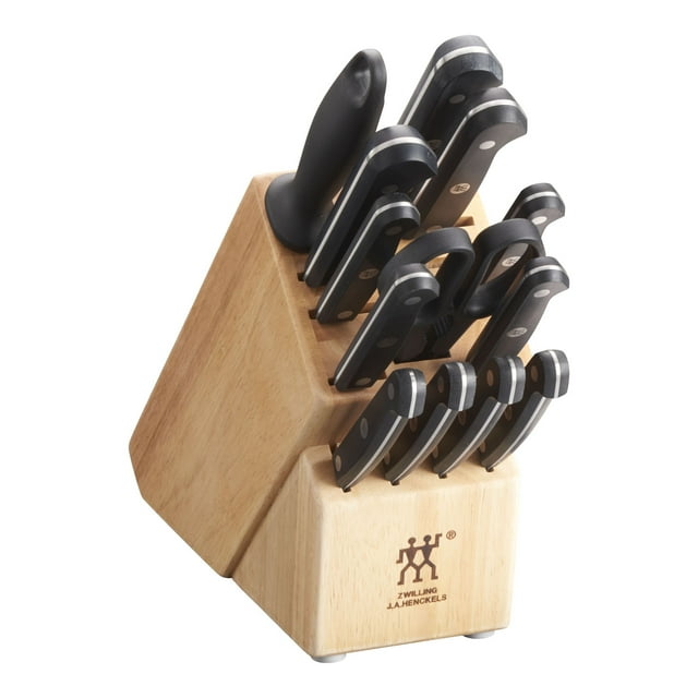 ZWILLING Gourmet Ensemble de 14 Pcs, Bloc de Couteaux