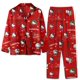 thumbnail image 1 of 2 uds Sanrio Hello Kitty pijamas Anime Y2K niñas pantalones de manga larga moda Kawaii Casual suelta pareja ropa de casa traje camisón, 1 of 4