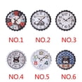 thumbnail image 4 of Reloj de pared con tapa de botella de refresco de cerveza de 34 cm, reloj de decoración de cafetería de restaurante de Metal de estilo europeo, reloj de decoración para el hogar tholdsy JJ15749-01, 4 of 6