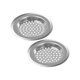 thumbnail image 1 of 2 Pcs Sink Strainer Stainless Steel Kitchen Standard Strainer Drain Protector 75mm Metal Shower Drain Filter Cover Hair Catcher for Kitchen Bathroom B, 1 of 5